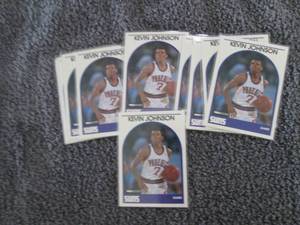 lot 86 image: 10 Kevin Johnson Rookie Cards...