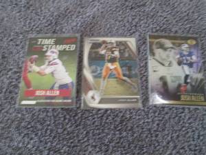 lot 95 image: 2021 Josh Allen Cards...