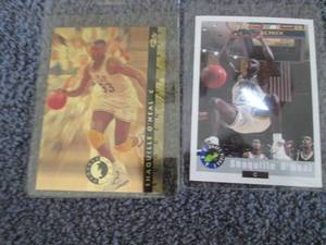 lot 105 image: 2 Classic Shaquille O,Neal Rookie ...