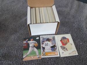 lot 110 image: Box of Baseball Rookie Cards Cards...