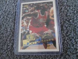 lot 119 image: 1996 Topps Michael Jordan Card...