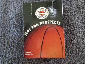 lot 122 image: 1991 Pro Prospects Basketball Compl...
