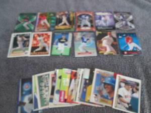 lot 128 image: 40 Baseball Insert Cards...