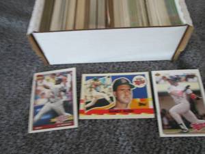 lot 132 image: Box Of Minnesota Twins Cards...