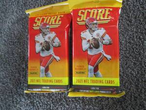 lot 149 image: 2  2021 Score Football Packs...