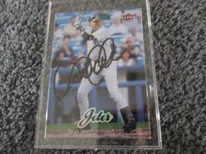 lot 158 image: 1996 Score Derek Jeter Autograph W...