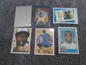lot 159 image: Hank Aaron Cards...