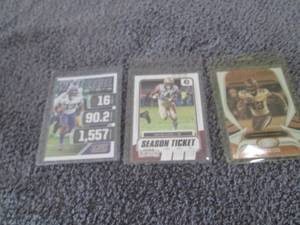 lot 161 image: 3 Dalvin Cook Cards...