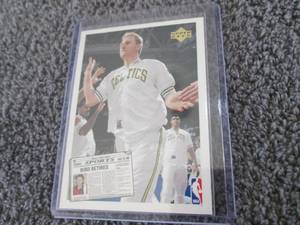 lot 162 image: 1992 Upper Deck Bird & Magic SP1 Ca...