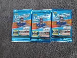 lot 168 image: 3 2021 Panini Prestige Packs...