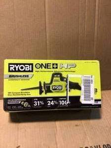 RYOBI ONE HP 18V Brushless Cordless Compact One-Handed Reciprocating Saw (Tool Only) Customer Returns See Pictures