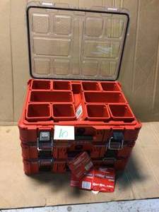 Milwaukee PACKOUT 11-Compartment Impact Resistant Portable Small Parts Organizer&nbsp&nbspCustomer Returns See Pictures