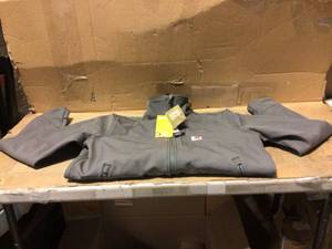 Carhartt Mens Medium Charcoal NylonSpandexPolyester Crowley Jacket&nbsp&nbspCustomer Returns See Pictures