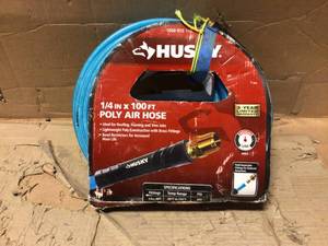 Husky 14 in. x 100 ft. Polyurethane Air Hose&nbsp&nbspCustomer Returns See Pictures