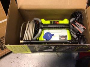 RYOBI 1900 PSI 1.2 GPM Cold Water Wheeled Electric Pressure Washer&nbsp&nbspCustomer Returns See Pictures
