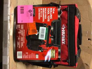 Husky 14 in. 13 Pocket Rolling Tool Bag&nbsp&nbspCustomer Returns See Pictures