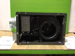 Panasonic WhisperWarm DC 50-80-110 CFM Ceiling Exhaust Fan with LED LightNight Light and Heater&nbsp&nbspCustomer Returns See Pictures