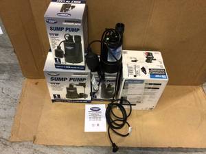 Superior Pump 13 HP Submersible Thermoplastic Sump Pump&nbsp&nbspCustomer Returns See Pictures