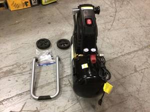 lot 109 image: 8G 150 PSI Hotdog Air Compressor by Husky Customer Returns See Pictures