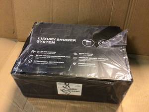 lot 39 image: CASAINC 3-Spray with 2.5 GPM 10 in. 2 Functions Wall Mount Dual Shower Heads in Spot &nbspCustomer Returns See Pictures