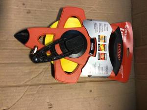 lot 51 image: 13 mm x 100 ft. Hi-Viz Orange Fiberglass Tape Measure &nbspCustomer Returns See Pictures