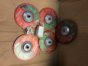lot 52 image: DIABLO 7 in. x 14 in. x 58 in. 11 Arbor Masonry Grinding Disc with Type 27 Depressed Center Hub &nbspCustomer Returns See Pictures