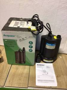 lot 90 image: Model AUP033-5  13 HP Automatic Submersible Utility Pump &nbspCustomer Returns See Pictures