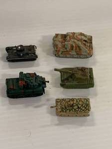 Lot of Five Mini Forces of Valor Model Tanks