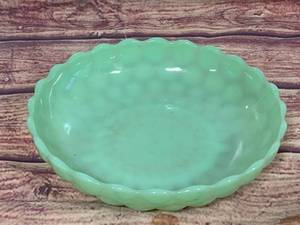 Vintage Fire King Jadeite Bubble Bowl