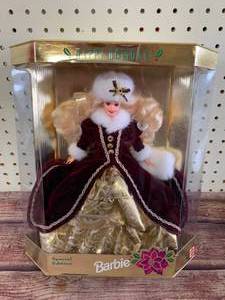 Mattel 15646 Barbie Happy Holidays 1996 Special Edition Doll