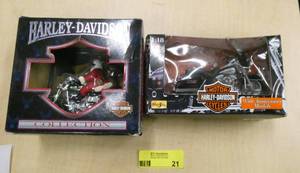 2 Harley Davidson collectibles