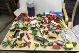Buy the Whole Farm  Large group of farm toys - Tractors, Combines, Seeders, Hoppers, balers, wagons, sprayers, cultivators