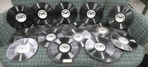 Group of 23 Edison Records 78 rpm, including By the waters of Minnetonka