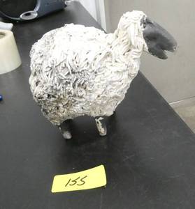 Cute ceramic sheep about 7 tall