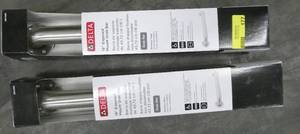 2 new in box Delta Grab Bars for your shower or bathroom