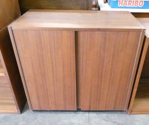 Nice solid wood 2 door cabinet
