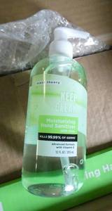 12 New bottles of Hand Sanitizer with Aloe
