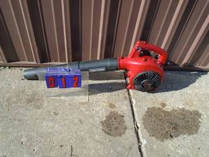 Craftsman 2 cycle blower. Lightly used. Tested & works. As shown.