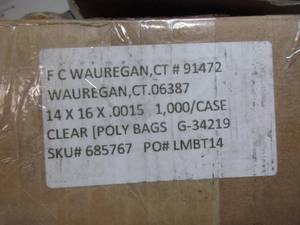 Clear Poly Bags