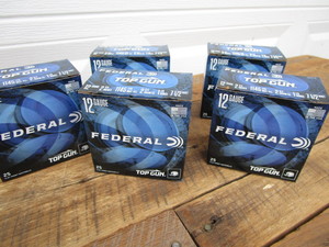 Federal TopGun 12ga 2-34, 7-12 sh...