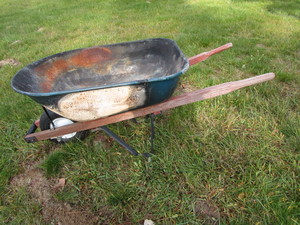 Iron Bridge wheelbarrow...