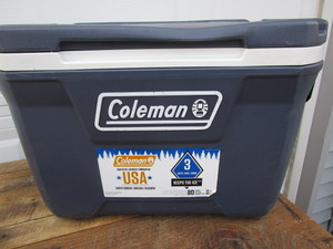 Coleman cooler, 52 qt - 80 cans...