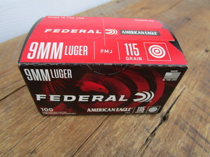 Federal American Eagle 9mm Luger, 1...