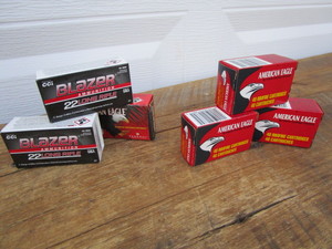Blazer & American Eagle 22LR, 270 r...