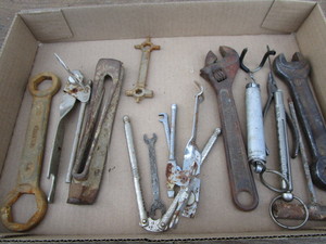 Vintage tools square nut wrench, s...