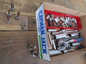 Ratchet, sockets with SnapOn and Vo...