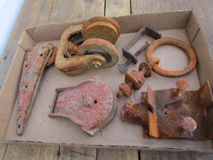 Primitive barn hardware...