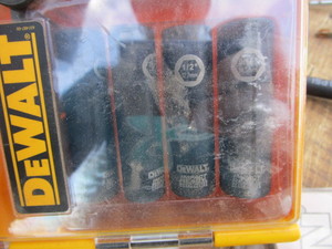 DeWalt 38 impact sockets, Husky T...