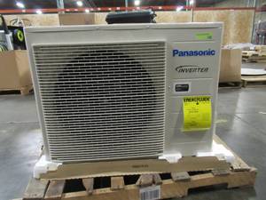 lot 305 image: Panasonic 11500 BTU Outdoor Unit Air Conditioner (OUTDOOR UNIT ONLY) Model #CU-XE12SKUA-1