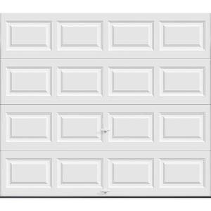 lot 402 image: Clopay Classic Collection 9 ft. x 7 ft. 6.5 R-Value Insulated Solid White Garage Door, 2050_WH-SOL.